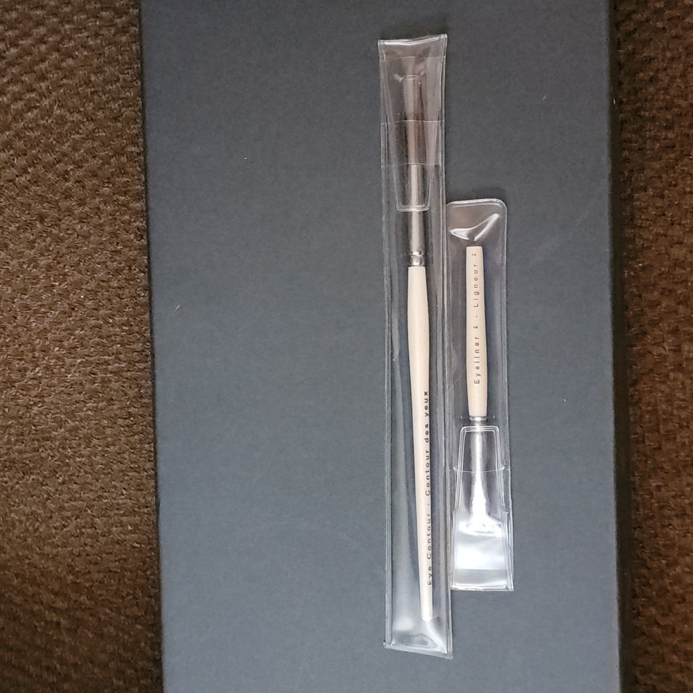 Vintage Contour & Lip Brush Wood Natural Bristles Makeup Artists HOLT RENFREW